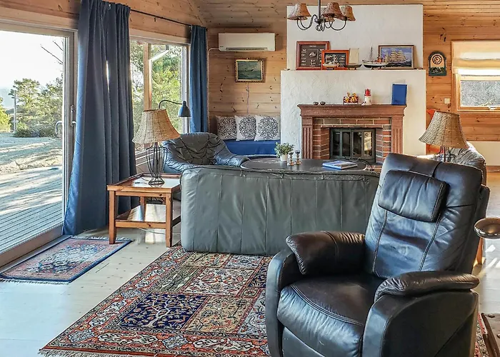 In Lindesnes With Sauna Сasa de vacaciones *